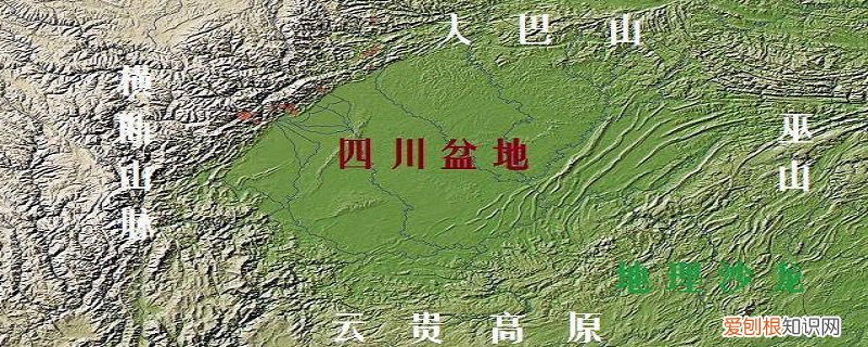 四川盆地中间是什么被称为什么? 四川盆地中间是什么