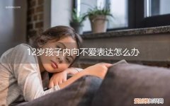 男孩13岁性格内向不爱表达怎么办 12岁孩子内向不爱表达怎么办