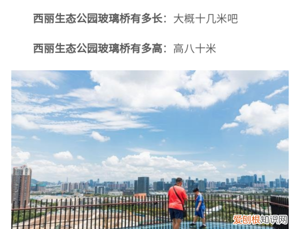 深圳玻璃栈道在哪里,深圳西丽生态公园玻璃桥