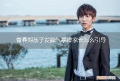青春期孩子发脾气时家长怎么处理 青春期孩子发脾气暴躁家长怎么引导