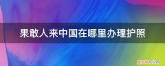 果敢人能办护照吗 果敢人来中国在哪里办理护照
