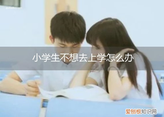 孩子不想去上小学怎么办 小学生不想去上学怎么办