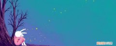 星空下的兔子图片 星空下的兔子是什么意思