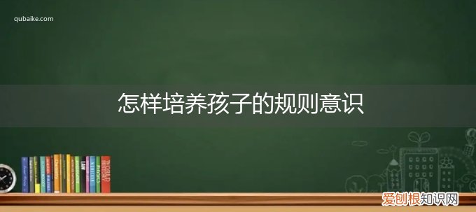 怎样培养孩子的规则意识幼儿园 怎样培养孩子的规则意识