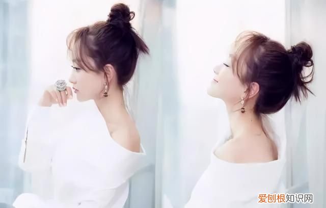 女明星的丸子头又升级了？张雨绮留“小尾巴”，袁姗姗更“炸毛”
