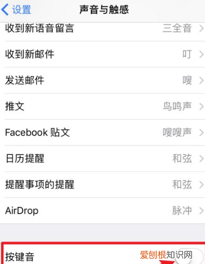 苹果手机按键声音怎么设置，苹果手机怎么开启按键声音