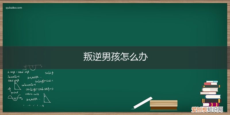 男孩叛逆期怎么办? 叛逆男孩怎么办