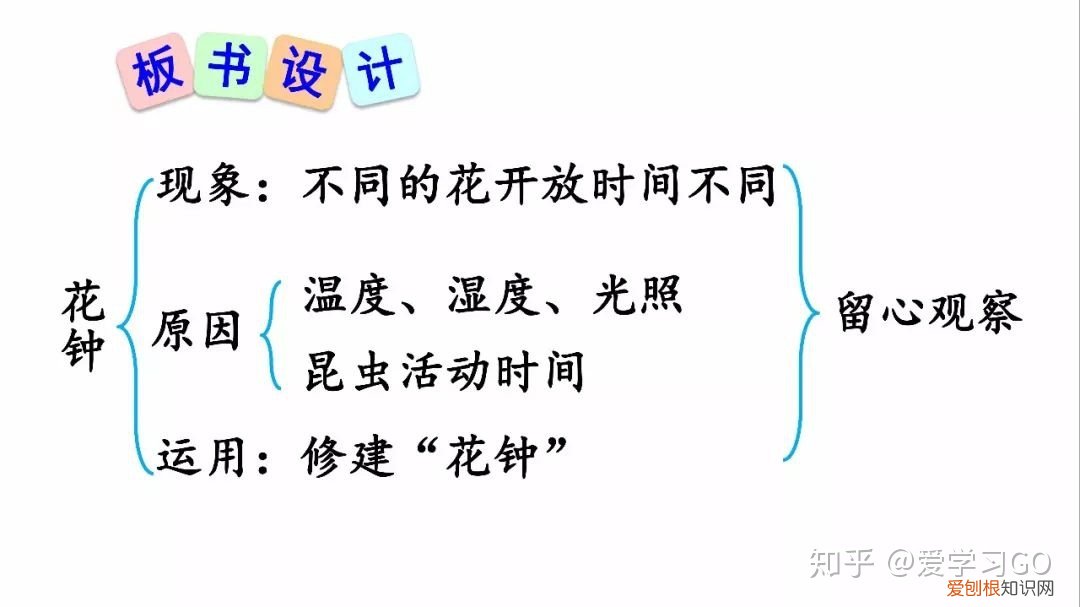 部编版三年级下册花钟第二课时教学设计，部编版三年级下册第13课《花钟》图文讲解+知识点梳理