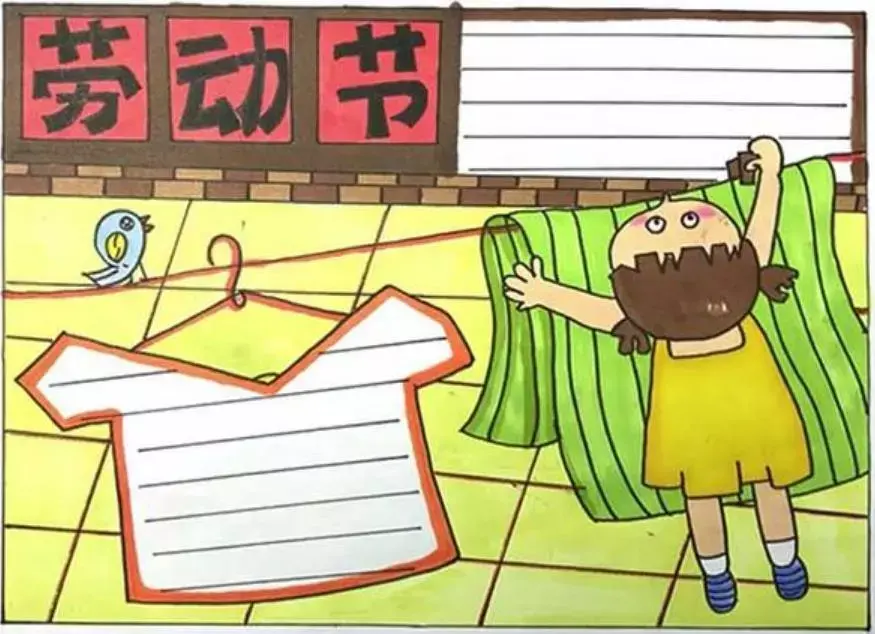 手抄报小学生简单春节，小学手抄报精选！孩子一定能用到！