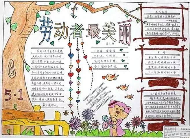 手抄报小学生简单春节，小学手抄报精选！孩子一定能用到！