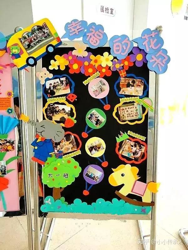幼儿园环创大树，小小传承人：幼儿园环创漂亮的幼儿园家园栏布置