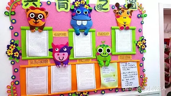 幼儿园环创大树，小小传承人：幼儿园环创漂亮的幼儿园家园栏布置