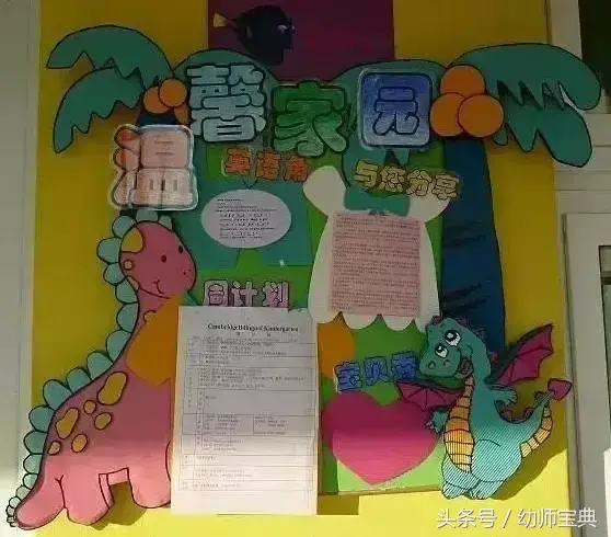 大班的家园联系栏，幼儿园：新学期家园联系栏怎么做？小、中大班分开给你讲清楚