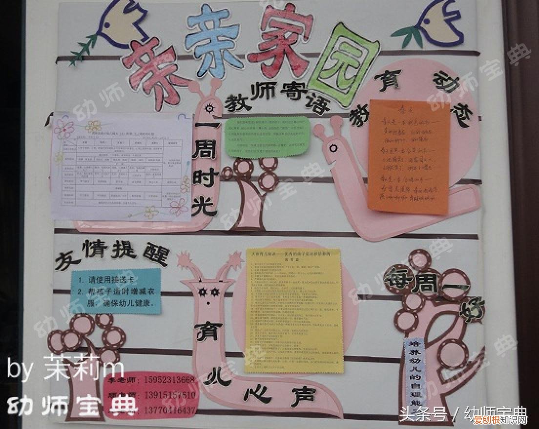 家园联系栏总结，家园联系栏｜不知道新学期的家园栏怎么做？来看看这个吧
