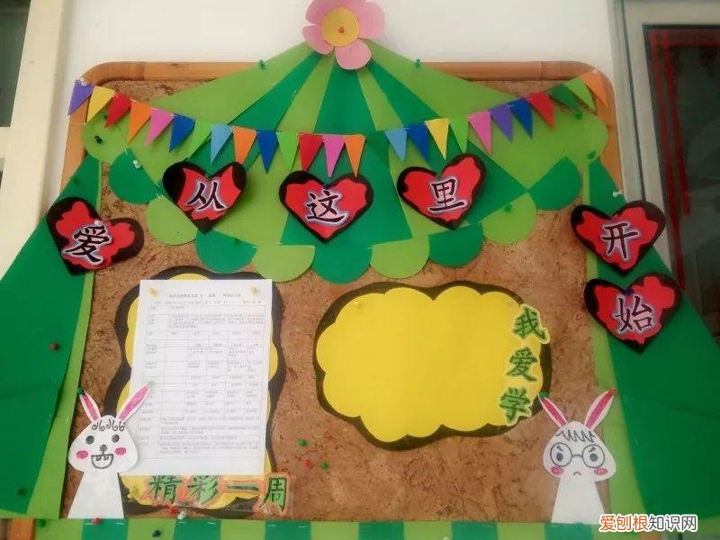 幼儿园共育栏秋季温馨提示，听说开学前要布置家园栏？别急！我们给幼师准备好了