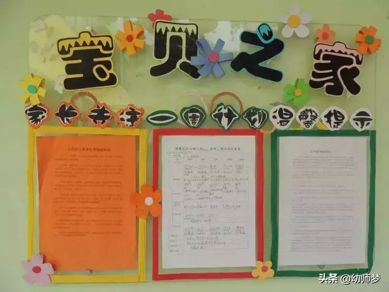 家园联系栏的内容怎么写,听说你要布置家园联系栏?值得老师们参考哦
