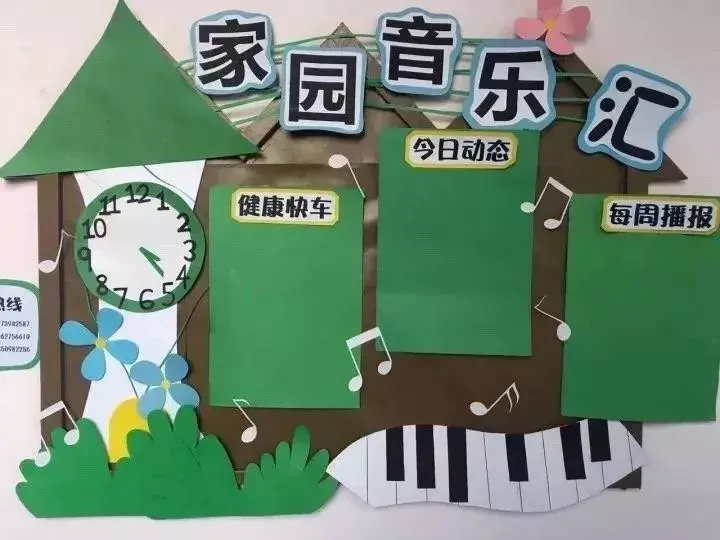 幼儿园家园栏图片大全，简单、实用、颜值高的幼儿园家园栏，值得收藏