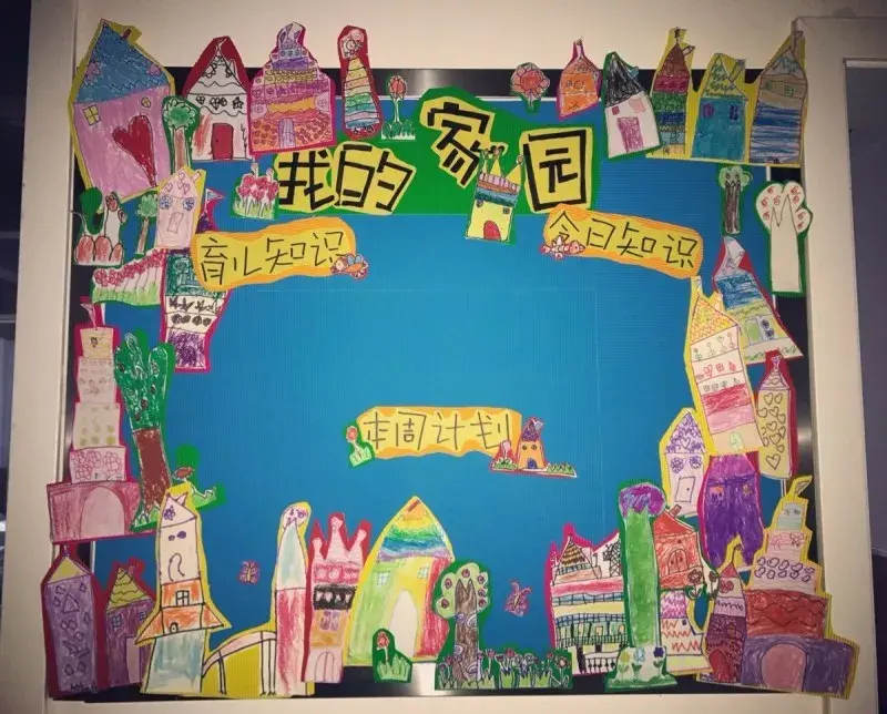幼儿园家园栏图片大全，简单、实用、颜值高的幼儿园家园栏，值得收藏