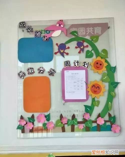 幼儿园家园栏设计,幼儿园家园栏这样设计又漂亮又实用