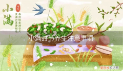 小满节气有啥讲究 小满时节养生应该注意什么事项