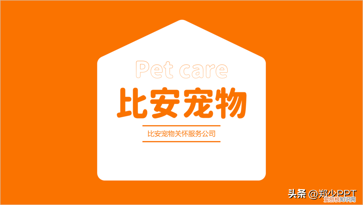 卡通动物ppt背景 可爱,不用图,设计了一份宠物PPT,效果也很不错