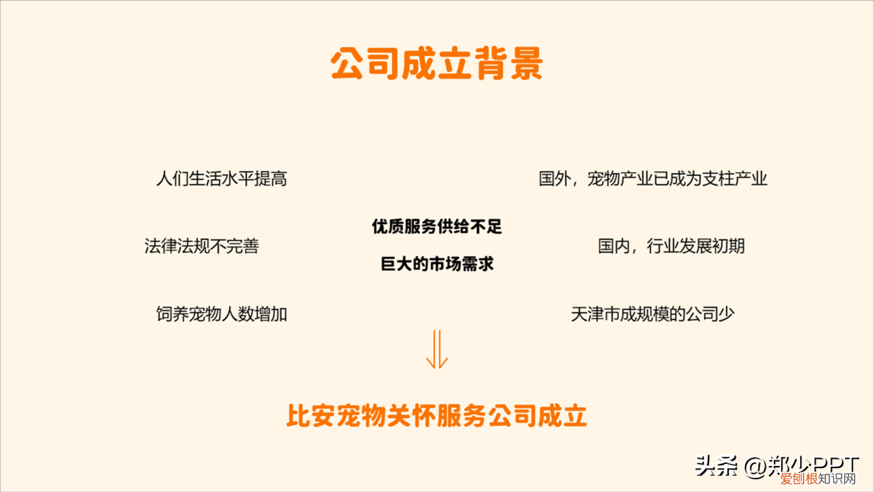 卡通动物ppt背景 可爱,不用图,设计了一份宠物PPT,效果也很不错