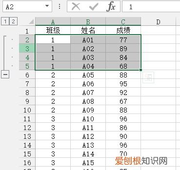 excel中如何分级显示,excel中怎么做分级显示