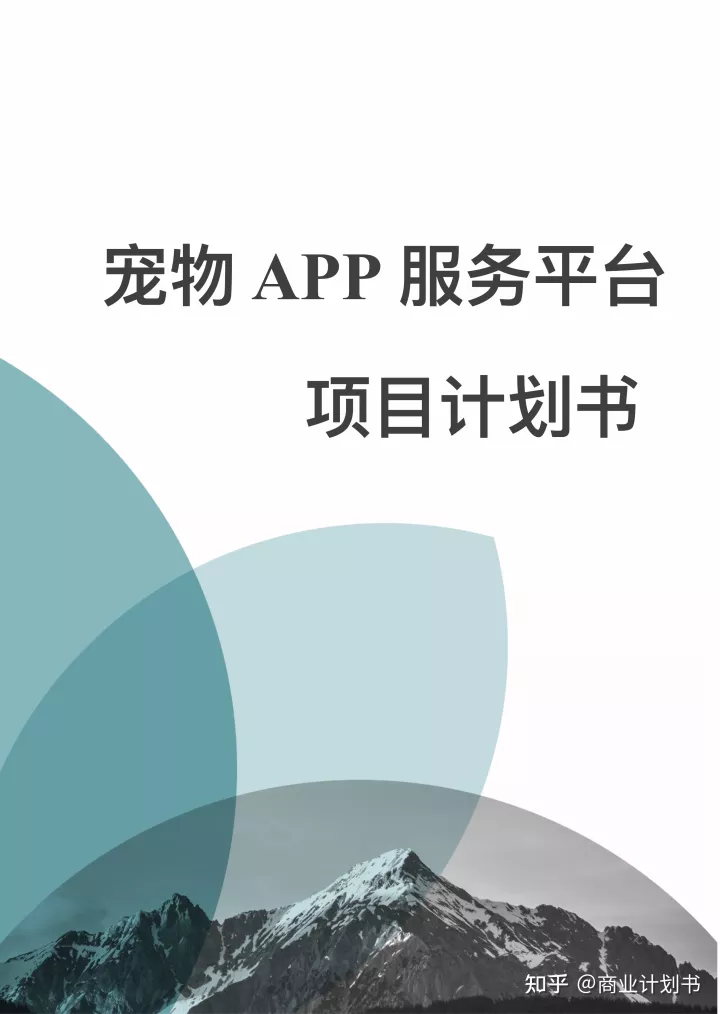 范文 宠物店企业计划书，宠物app服务平台商业计划书