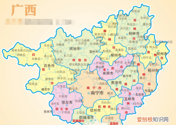 广西多少个市和县，广西有多少个市和县分别又是哪个