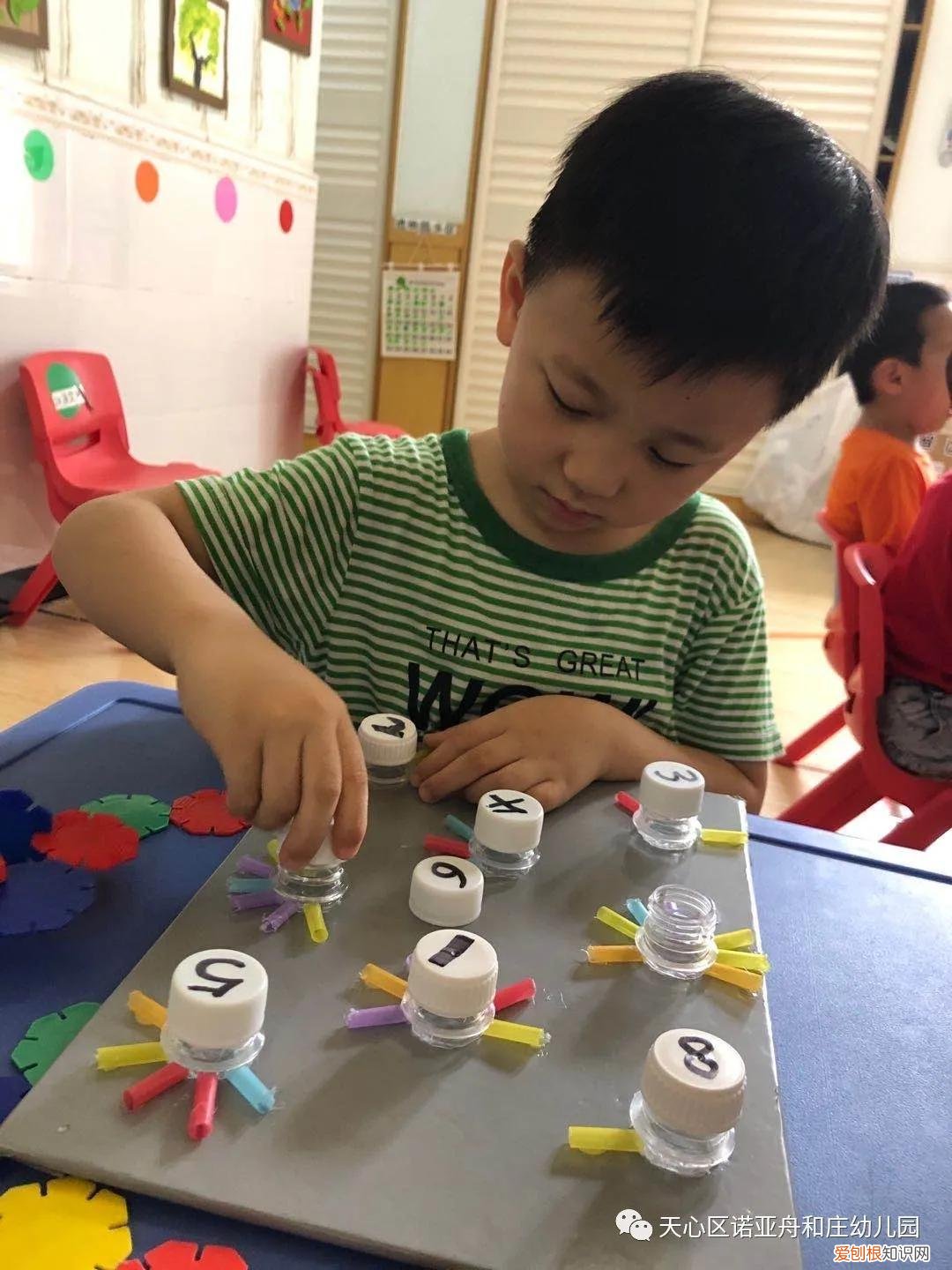 巧手变变变教案大班健康，巧手变变变 玩出新花样——诺亚舟和庄幼儿园自制区域玩教具活动