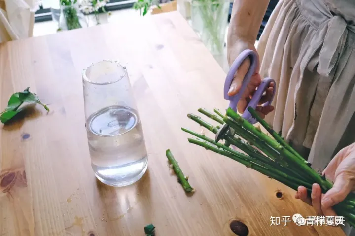 室内花瓶插花,【花艺实验室 Vol.2】花瓶插花小技巧 — 1~2种花材也能插的很好看
