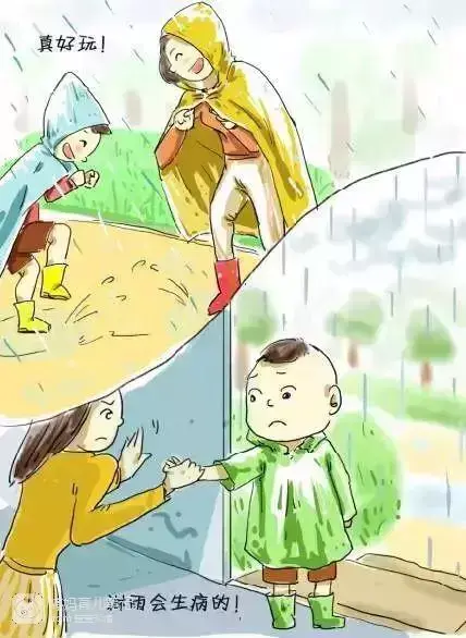 母亲节亲子主题绘画，一组育儿主题的手绘，妈妈们快来看看，你有没有踩过这些坑？