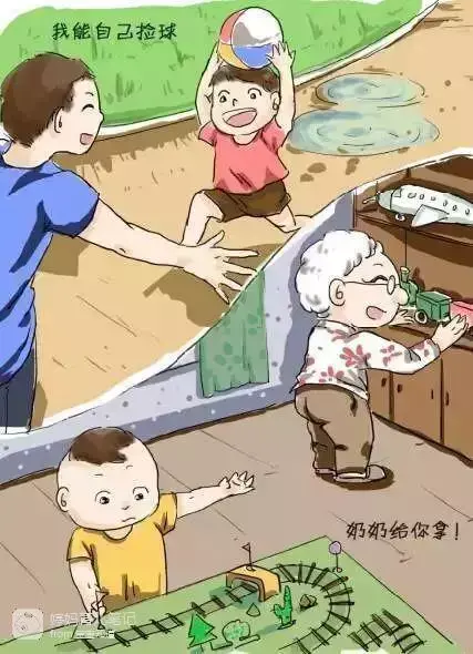 母亲节亲子主题绘画，一组育儿主题的手绘，妈妈们快来看看，你有没有踩过这些坑？