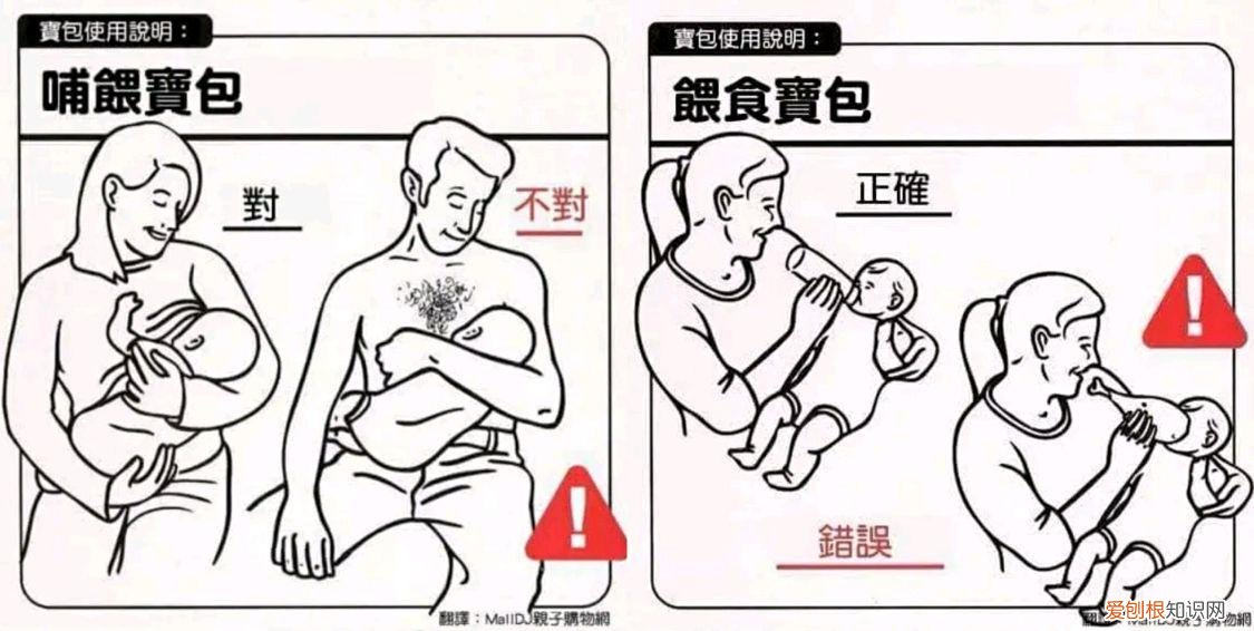 育儿图片唯美漫画头像，漫画版育儿“说明书”，真的很形象，第一张就笑得不行