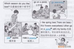 人教版五上数学书电子版，人教版五年级下册英语unit2教材B部分课文翻译