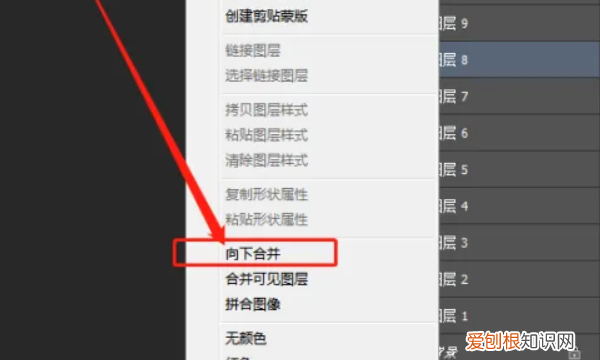 ps怎么合并图层，PS要怎样合并图层