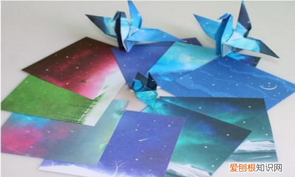 星空纸可以折什么，星空吊坠怎么折一张纸