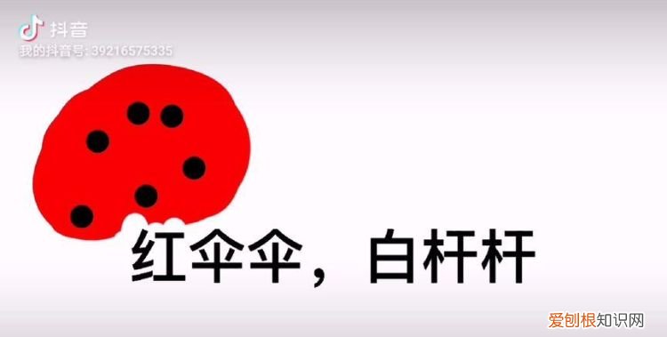 红伞伞白杆杆儿歌，红伞伞原本是什么歌