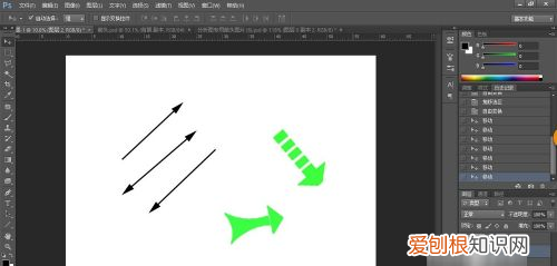 ps怎么画箭头指引线旋转，ps该怎么才能画出箭头指引线