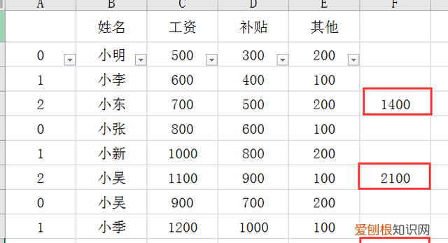 长竖列隔行求和的正确方法 不规律隔行求和的方法和技巧