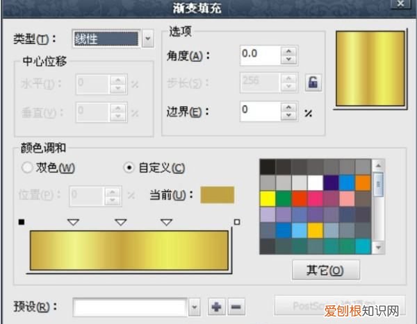 cdr怎么做出金色字体,cdr金色颜色怎么调出来