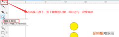 cdr怎么等比缩放，cdr图形往中间缩小