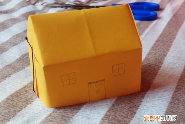 手工纸房子教程12岁,教你怎么用纸折房子