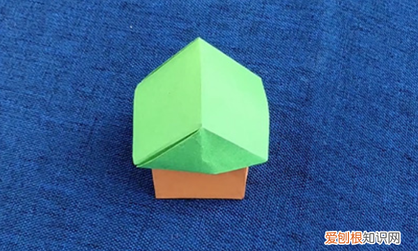 手工纸房子教程12岁,教你怎么用纸折房子