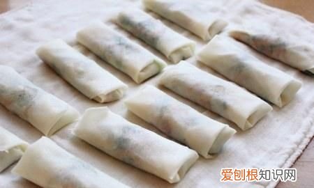 如何做春卷肉丝,韭菜肉丝春卷的做法窍门