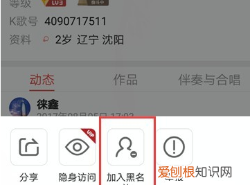 全民k歌把好友拉黑会怎样