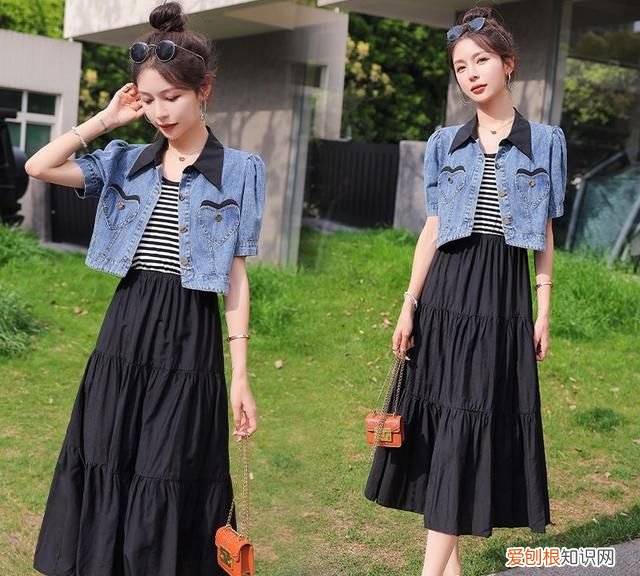 荷叶边连衣裙搭配什么