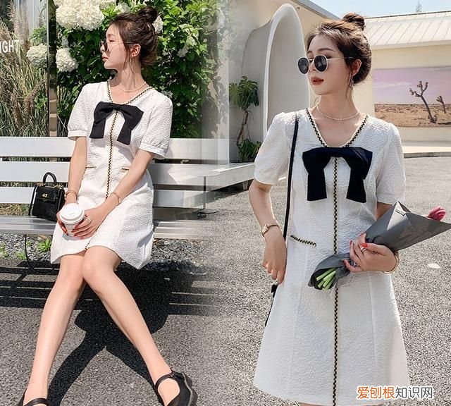 荷叶边连衣裙搭配什么