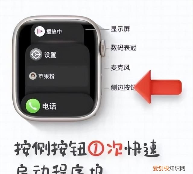 苹果手表的按键使用方法