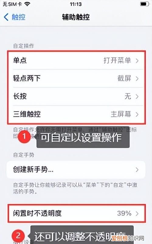 苹果手机屏幕上的控制圆点怎么设置